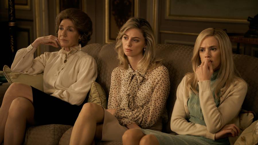 Beatrix, Mabel en Maxima in de serie.