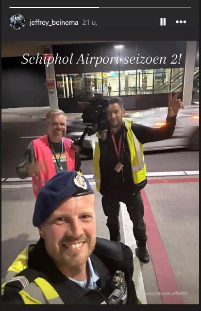 Aankondiging tweede seizoen Schiphol Airport.