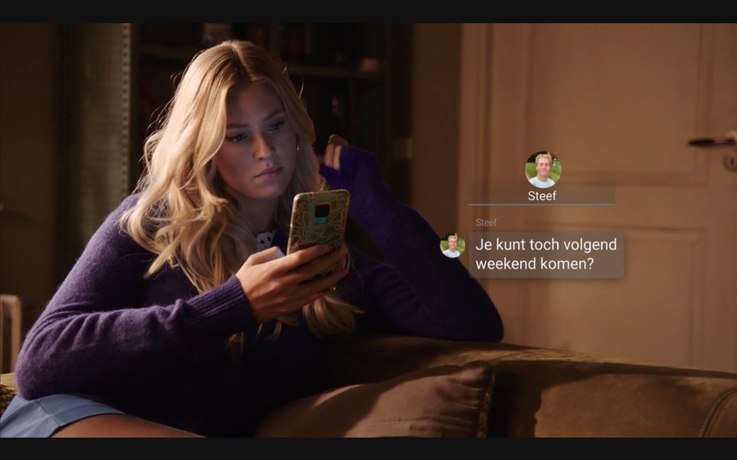 Nola lijkt nu al klaar met Steef