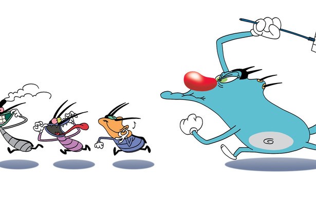 Oggy en de kakkerlakken