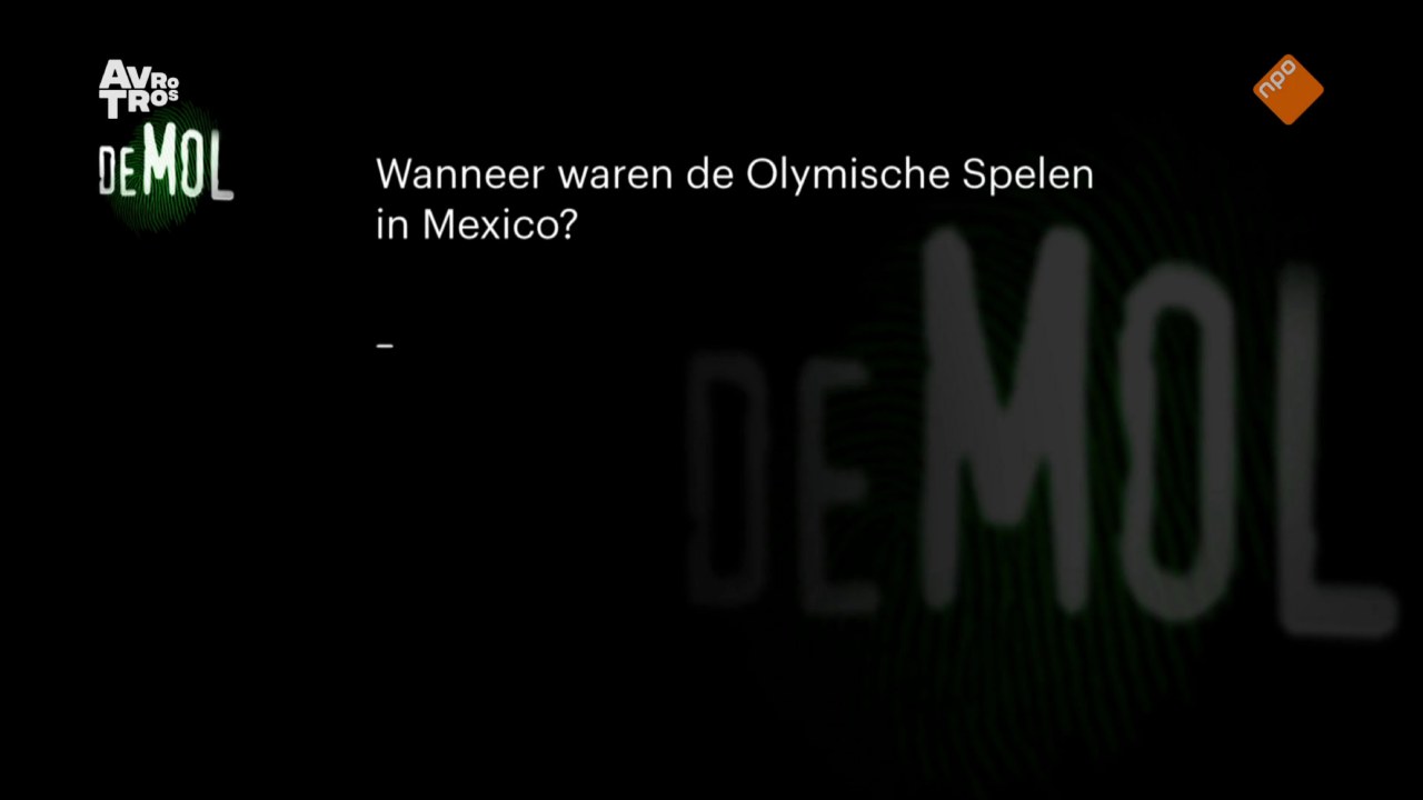 Olympische Spelen in Wie Is de Mol? 2024