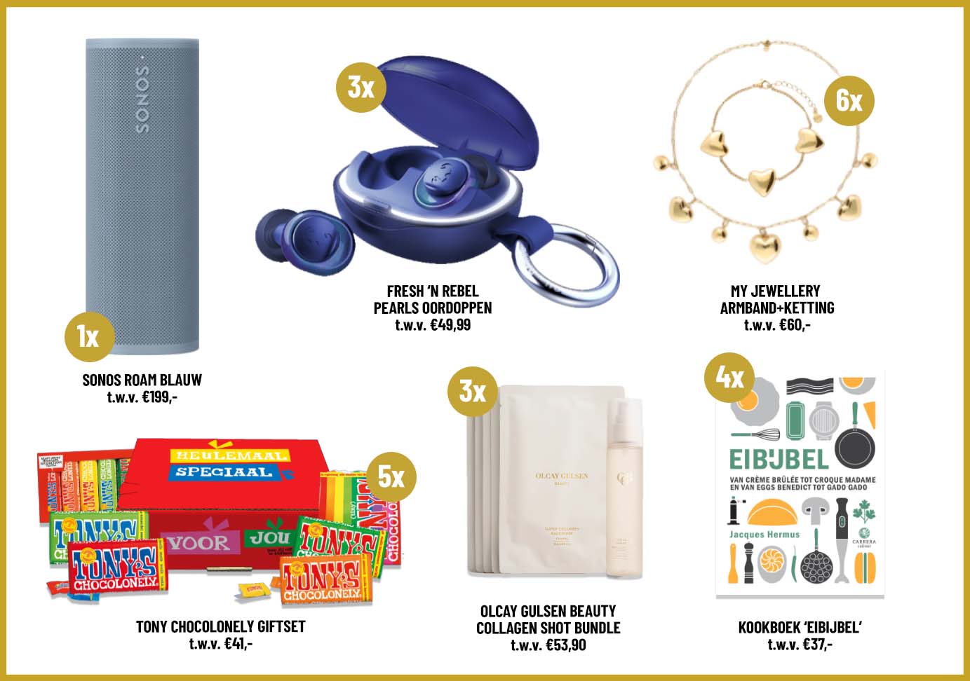 Prijzenpakket - Televizier-Ring Online-videoserie