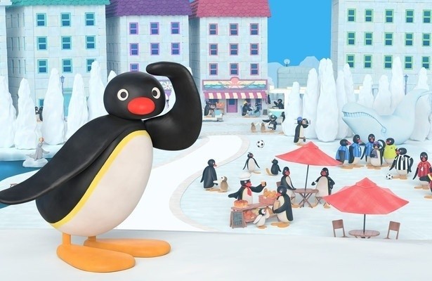 Pingu in de stad