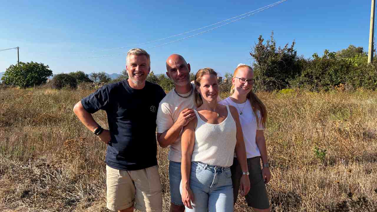 Winston Gerschtanowitz met familie in Een Plek onder de Zon