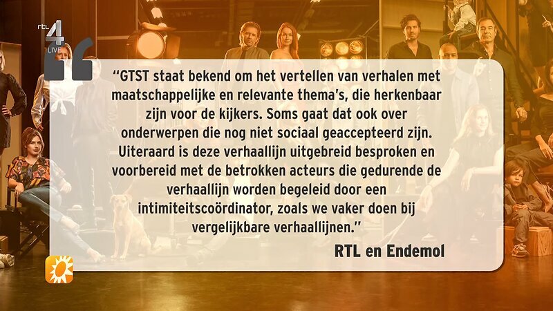 Statement RTL en Endemol