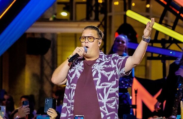 Muziekfeest op het plein