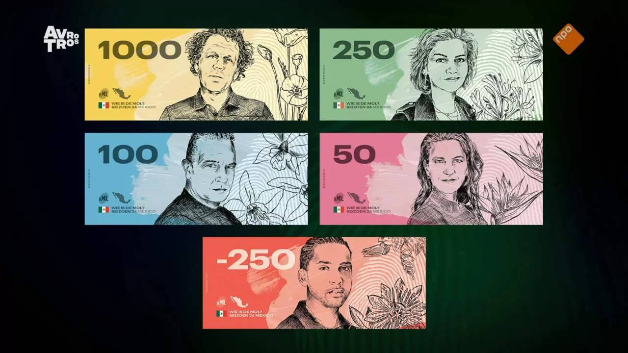 Het geld in Wie Is de Mol? 2024