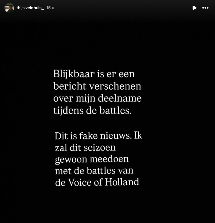 Thijs over TVOH-battles