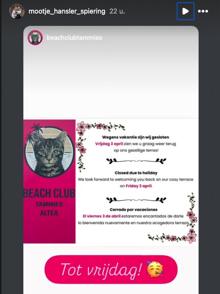 Feestvreugde bij Monique Hansler