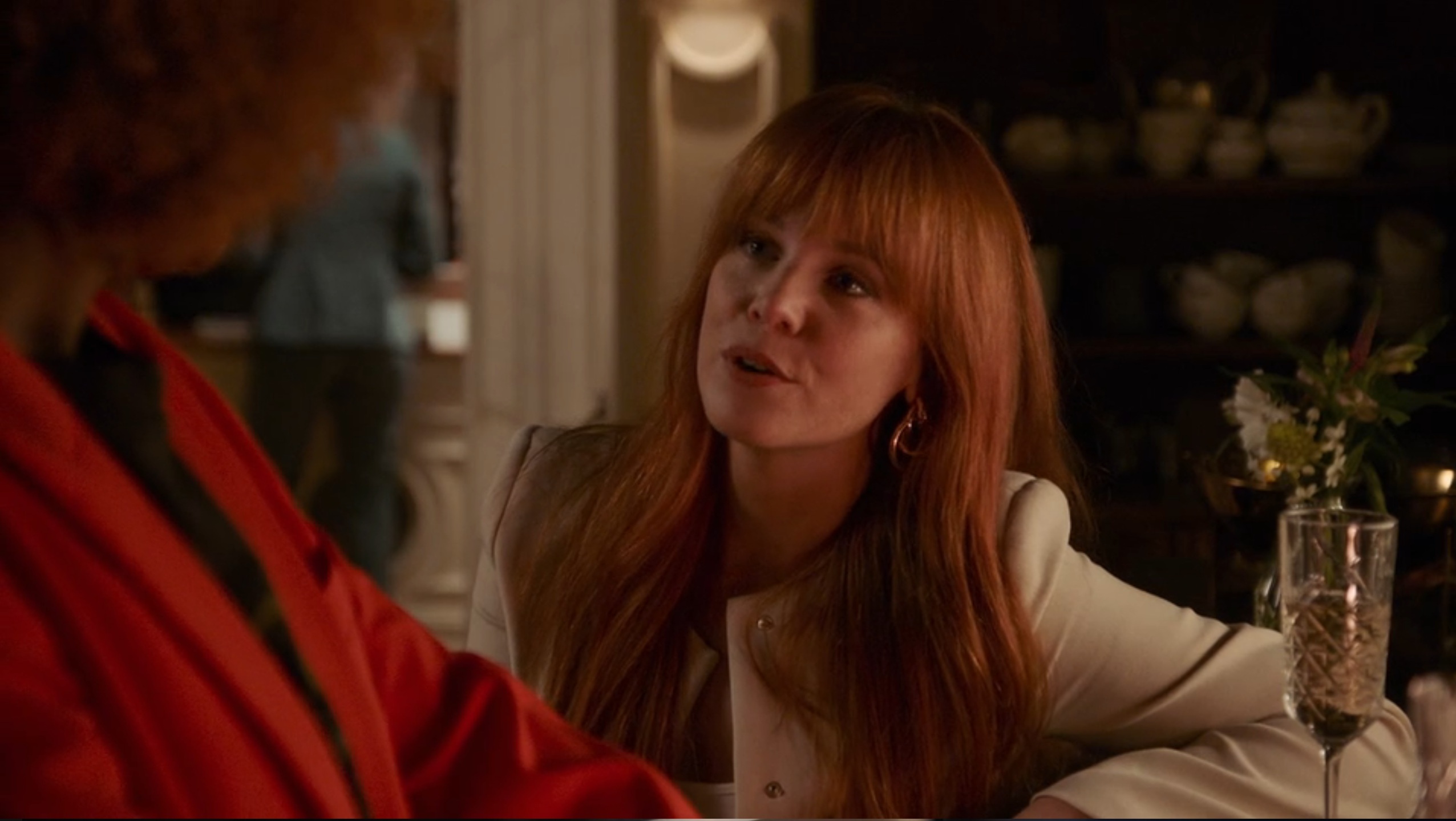 Shanti is wel erg vriendelijk voor Elisa