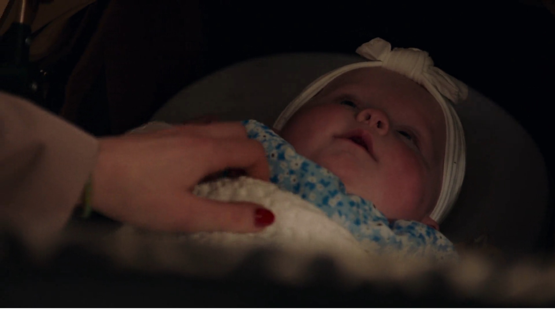 Baby Olivia lijkt behoorlijk blank, toch wil Shanti zekerheid