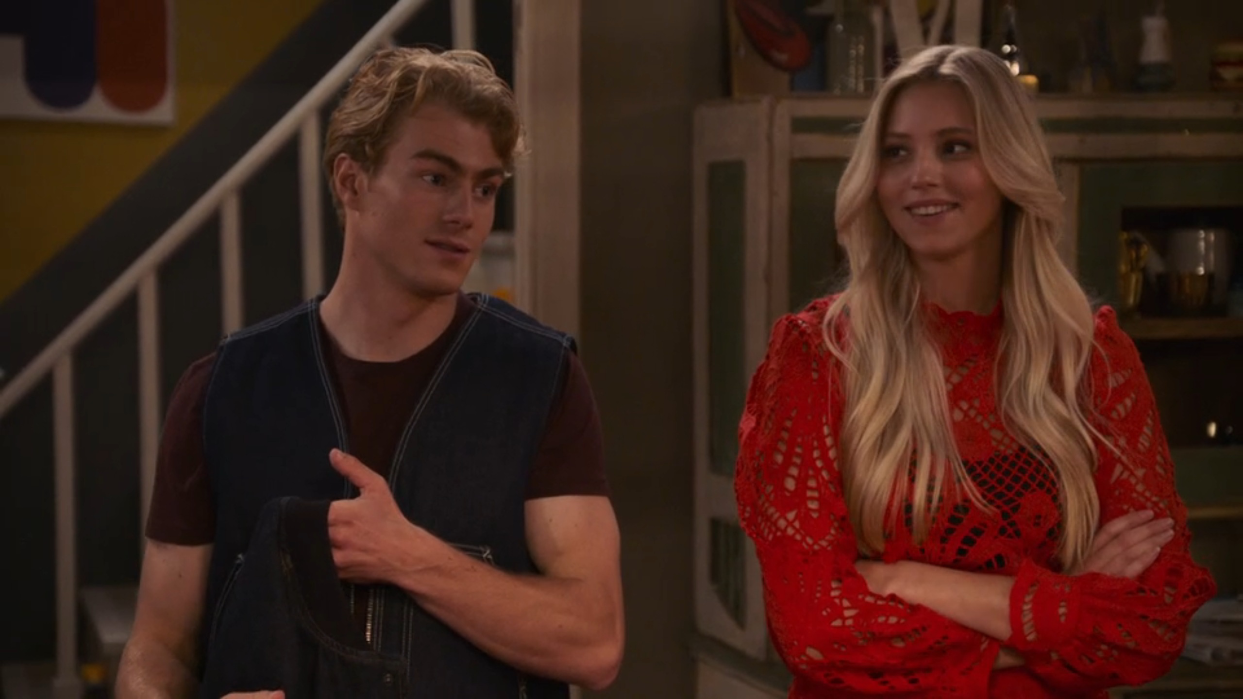 Trojs humeur is om op te schieten