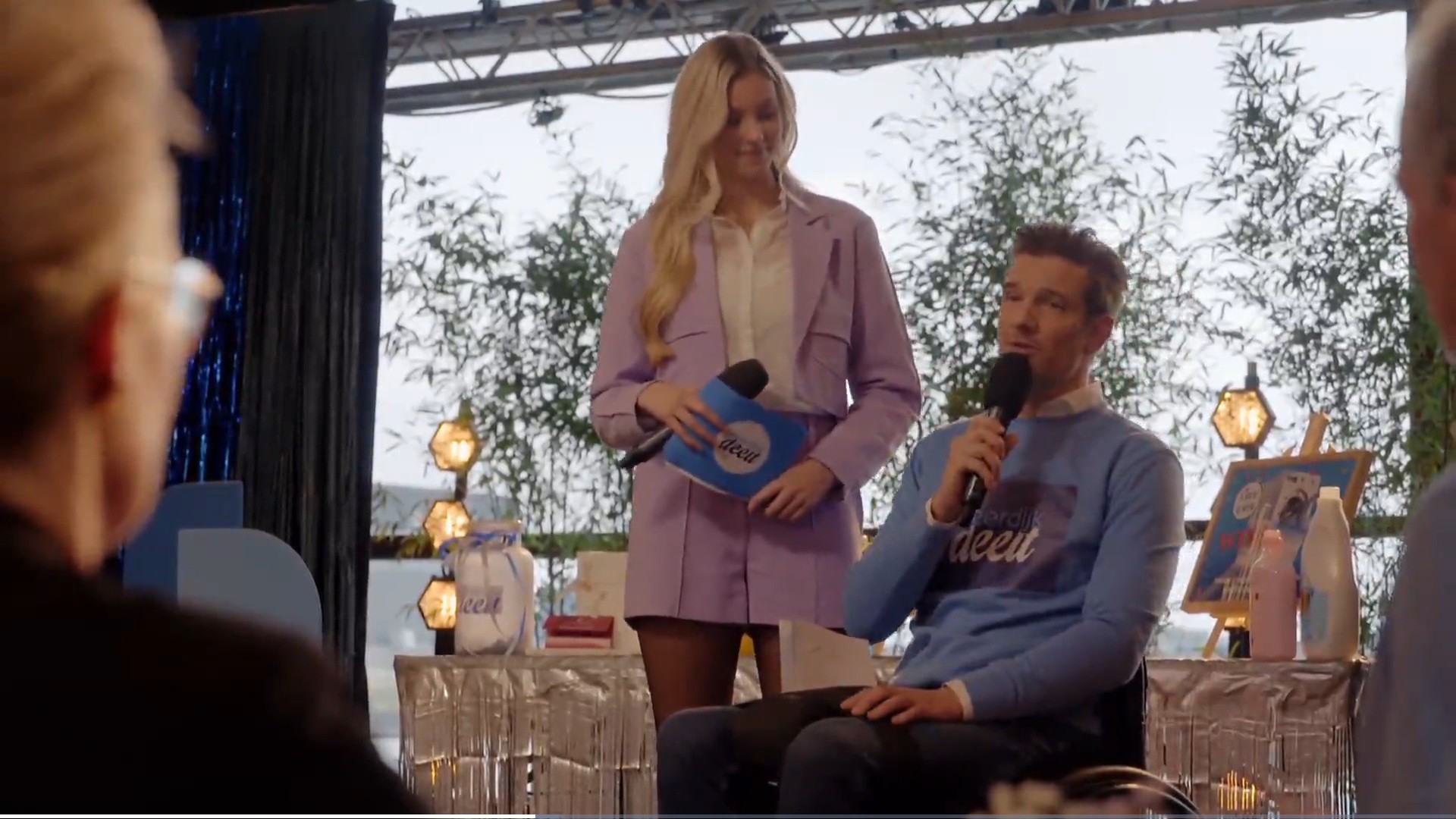 Bas staat 's avonds na GTST vaak in het theater