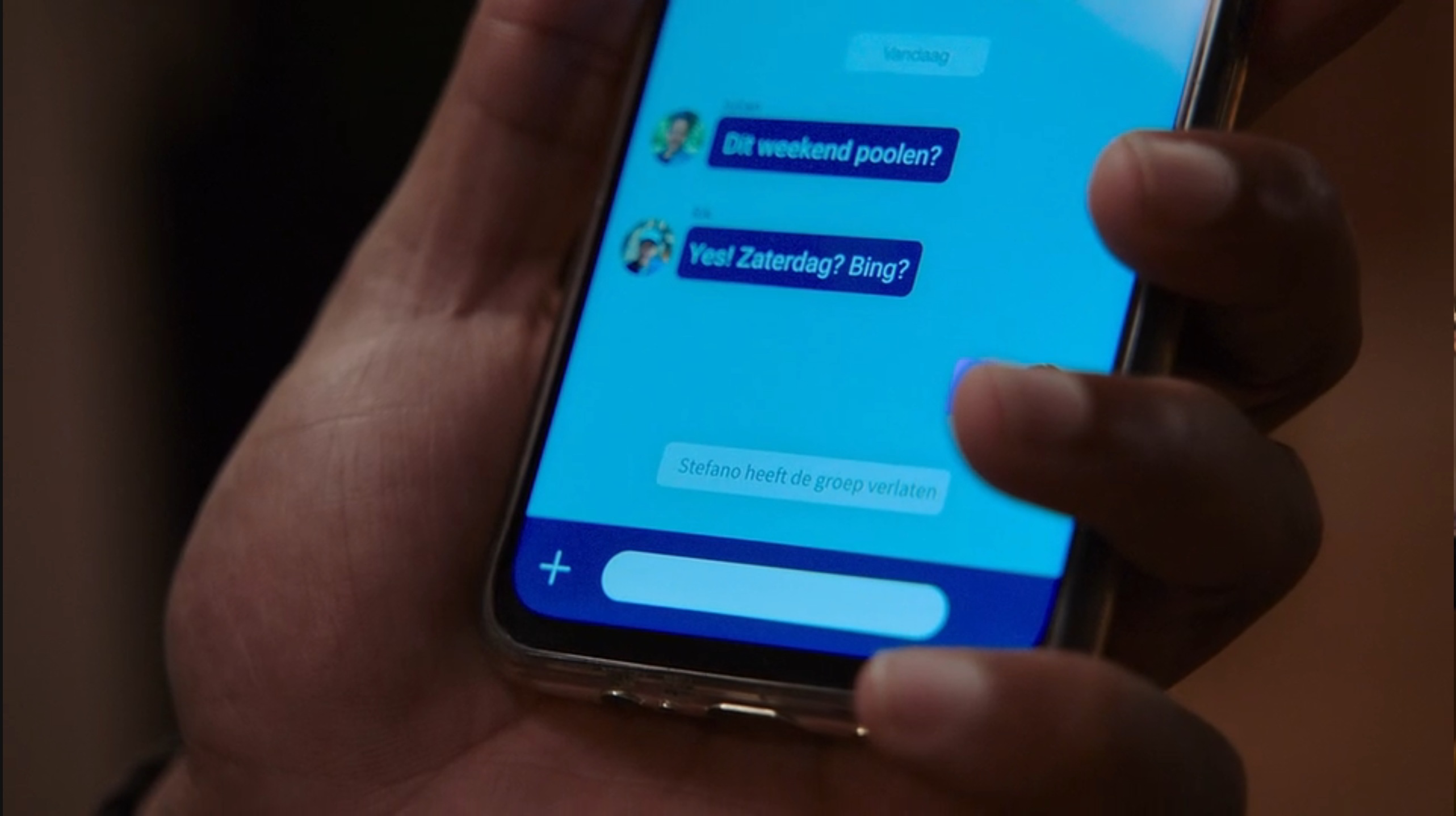 Stefano stapt uit de vriendengroep