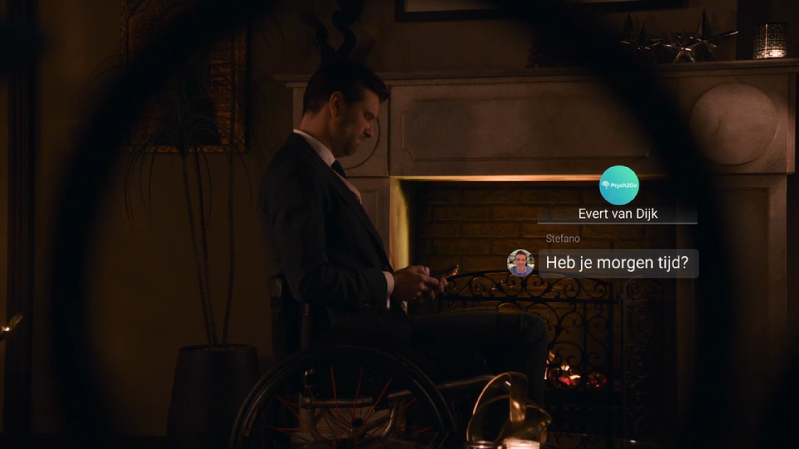 Stefano erkent dat hij hulp nodig heeft