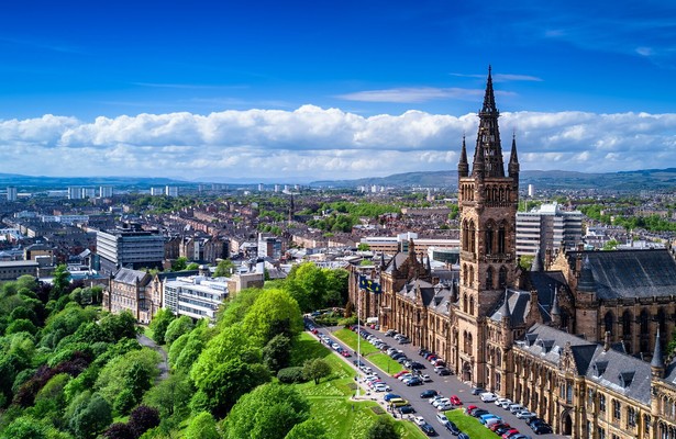 Scotland from the sky