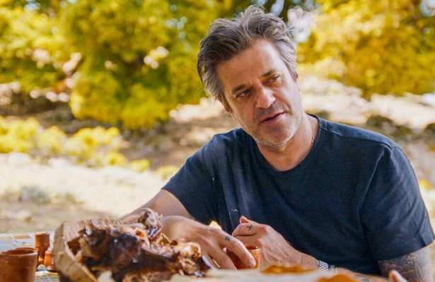 Sergio over de grens