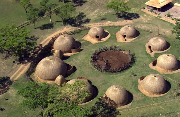 Südafrikas Osten von oben