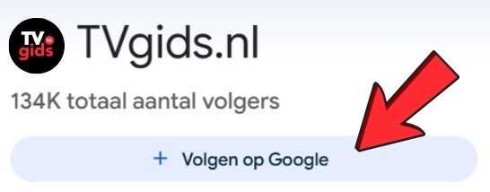 Zo volg je TVgids.nl op Google Discover