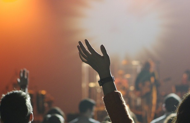 The The live op Parkpop