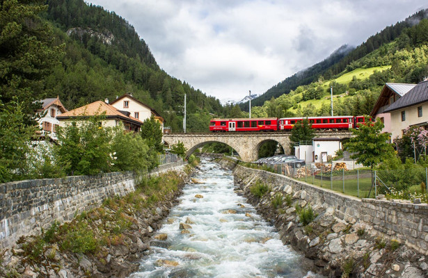 Traumhafte Bahnstrecken der Schweiz