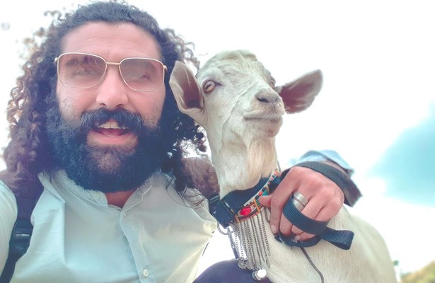 Travel with a goat