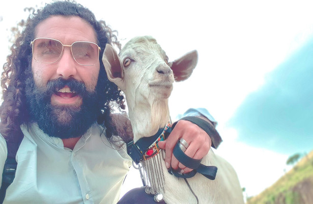Travel with a goat