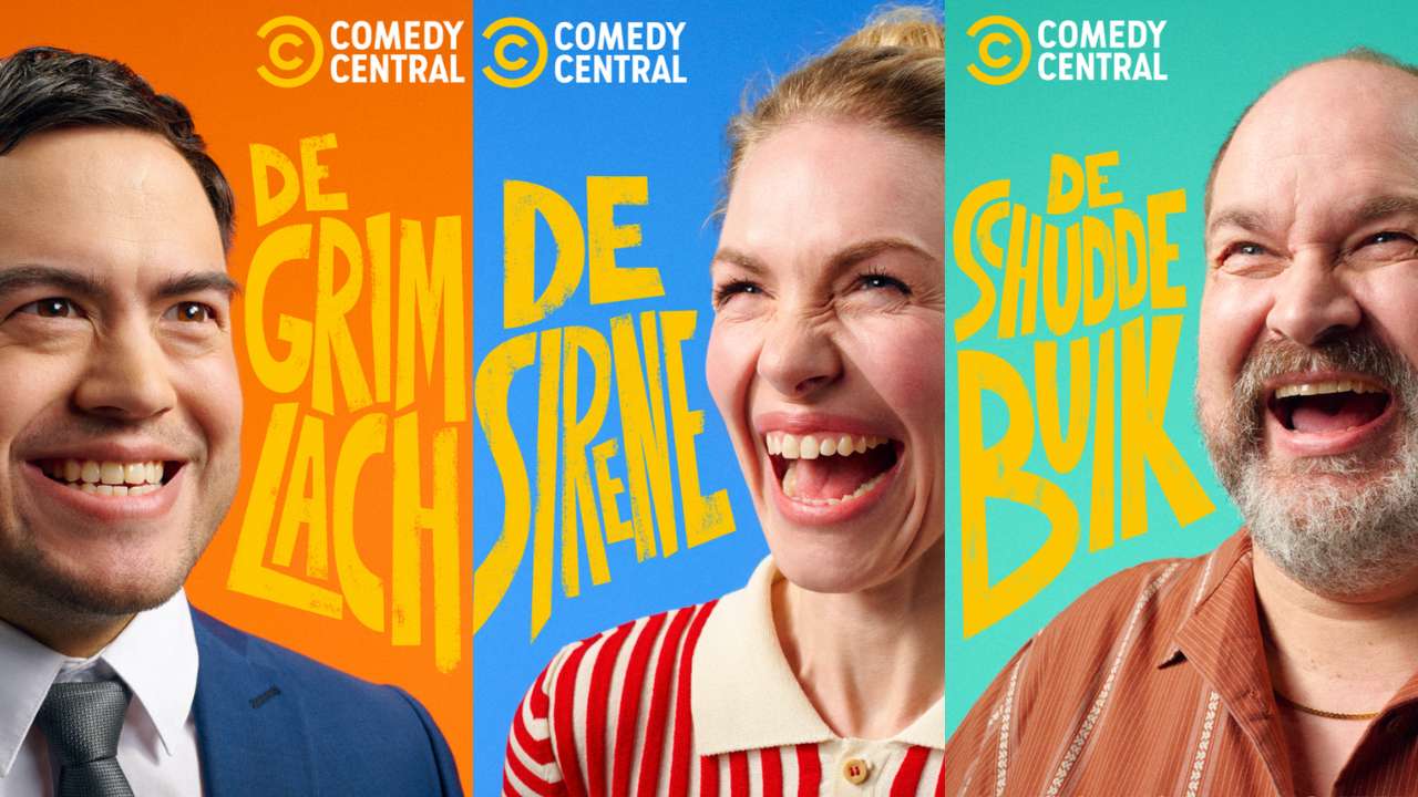 Unleash your laughter op Comedy Central