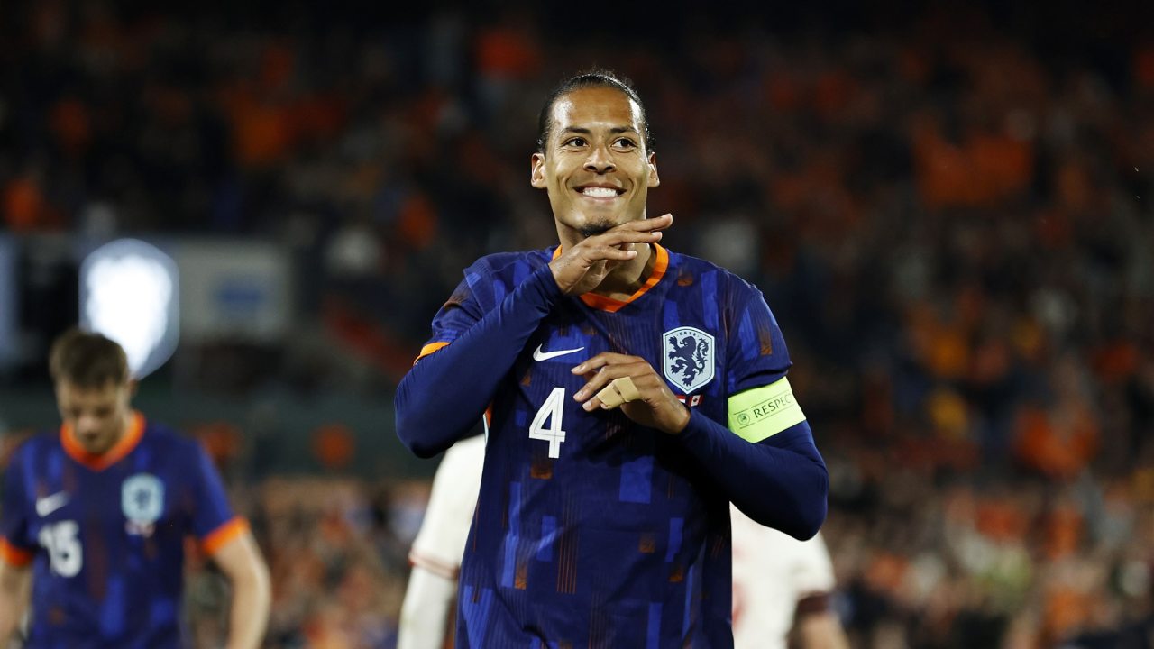 Virgil van Dijk voor Nederlands Elftal