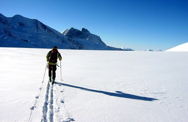 Wereld cup Toerskiën ISMF in Arinsa in Masanna,