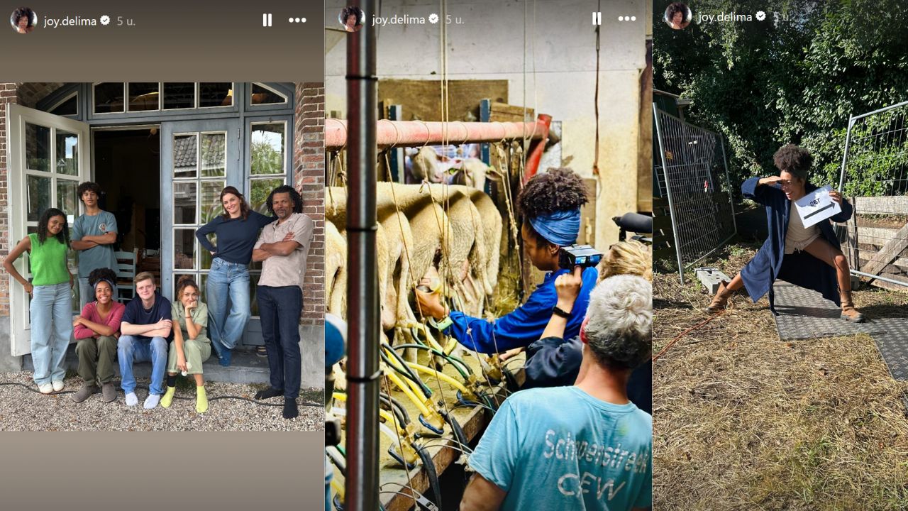 Beelden achter de schermen bij Zussen 2.