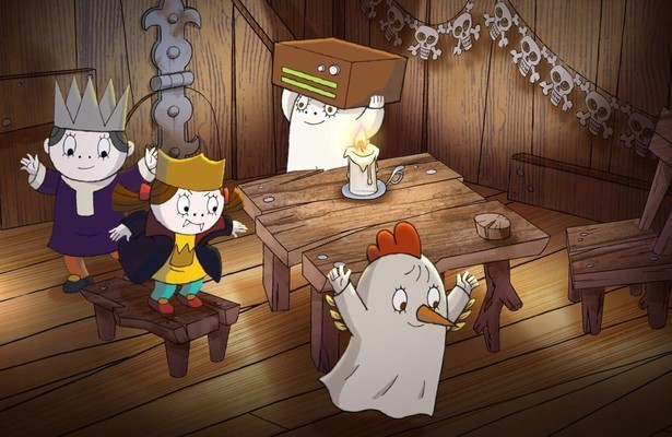 Zappbios: Het kleine spookje Laban spookt weer rond