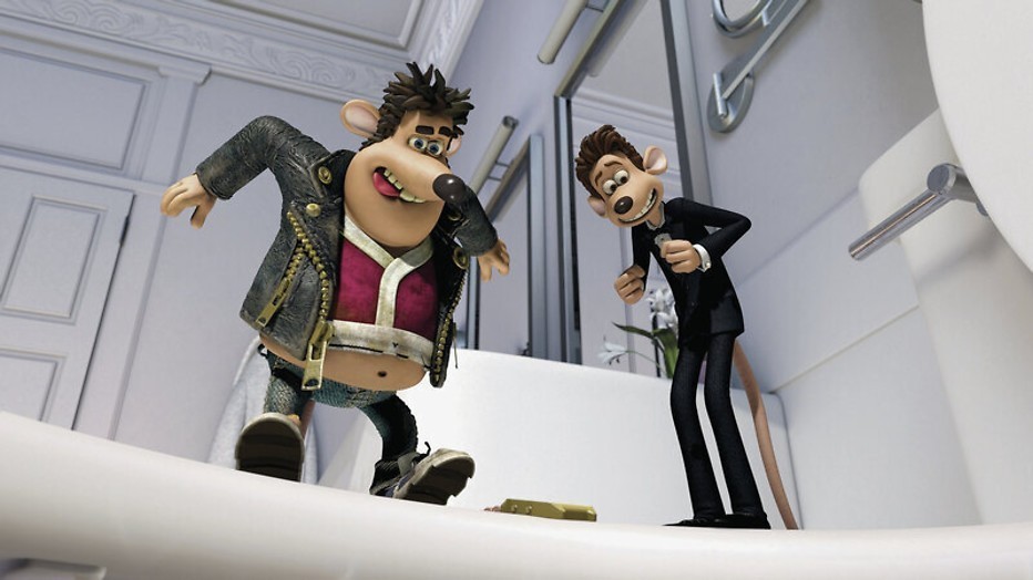 Flushed Away Hugh Jackman is een verwende rat TVgids.nl