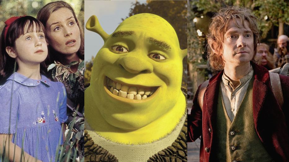 Matilda, Shrek en The Hobbit