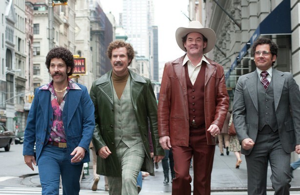 Will Ferrell in Anchorman 2: The Legend Continues