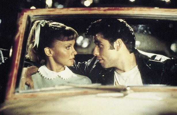 Olivia Newton-John & John Travolta in Grease
