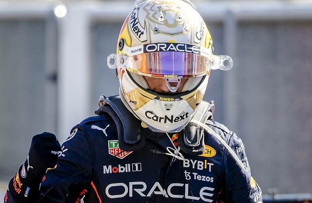 Max Verstappen tijdens Grand Prix van Italië