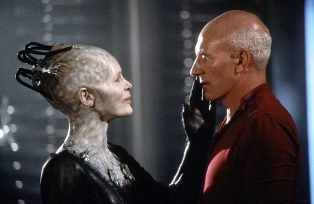 Patrick Stewart in Star Trek: First Contact