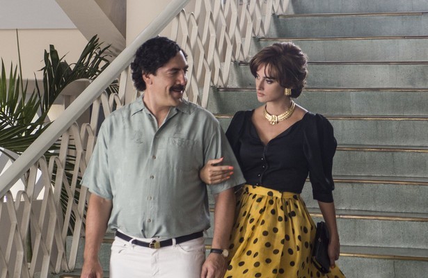 Javier Bardem en Penélope Cruz in Escobar