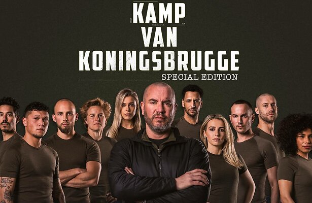 Jeroen van Koningsbrugge en deelnemers Kamp van Koningsbrugge Special Edition