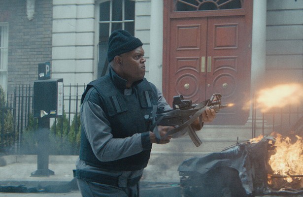 Samuel L. Jackson in The Hitman's Bodyguard