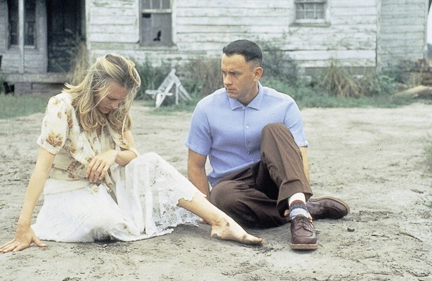 Robin Wright als Jenny Curran en Tom Hanks als Forrest Gump