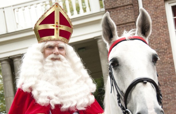 Sinterklaas tijdens de Nationale Intocht