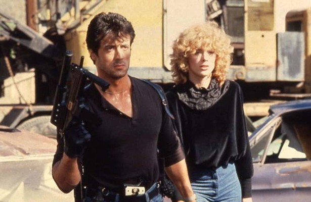 Sylvester Stallone en Brigitte Nielsen in Cobra