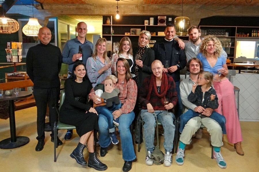 OML'ers Irene, Roy, Jip en Francis