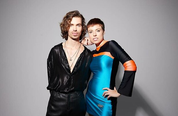Mia Nicolai en Dion Cooper, deelnemers van het Eurovisie Songfestival 2023.