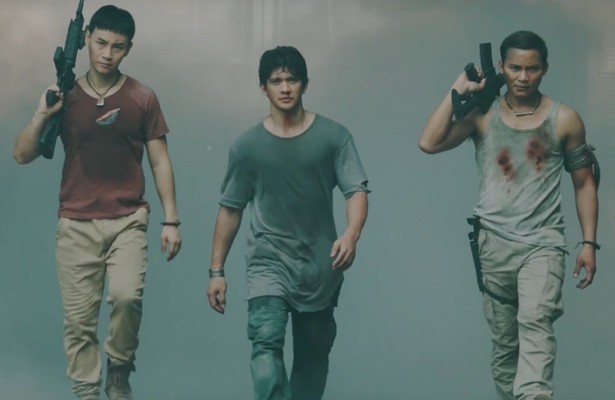 Tony Jaa, Iko Uwais en Tiger Hu Chen in Triple Threat