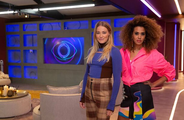 Geraldine Kemper en Tatyana Beloy voor Big Brother