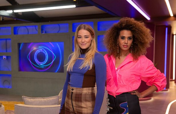 Geraldine Kemper en Tatyana Beloy voor Big Brother