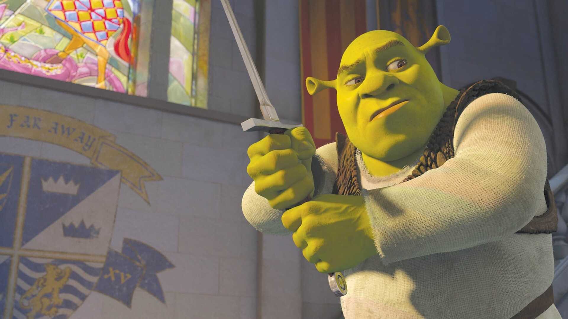 Shrek non vuole diventare re nel film d’animazione Shrek Terzo